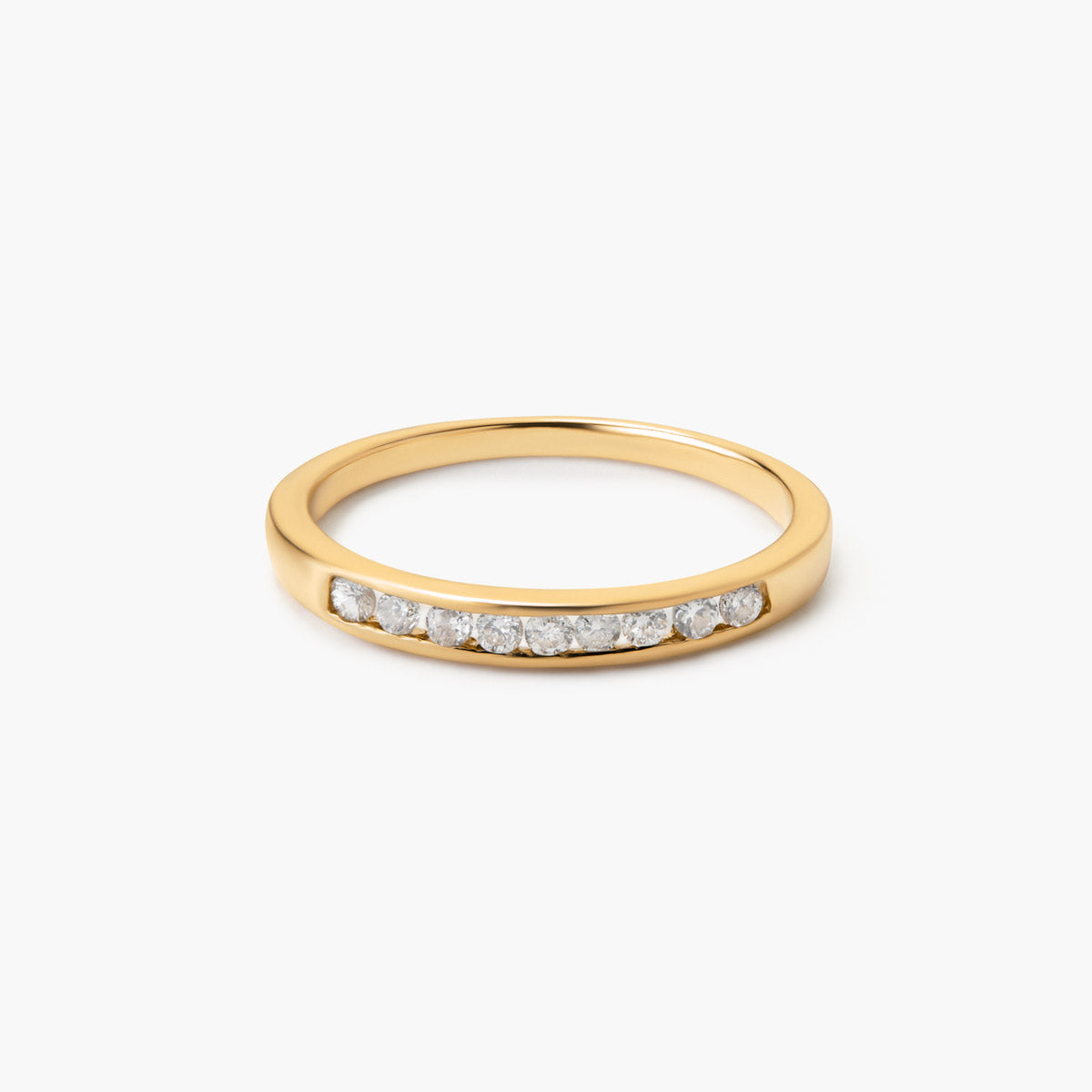 Anillo de oro 18K diamante natural 0.224 ct. METEOROIDS