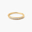 Anillo de oro 18K diamante natural 0.224 ct. METEOROIDS