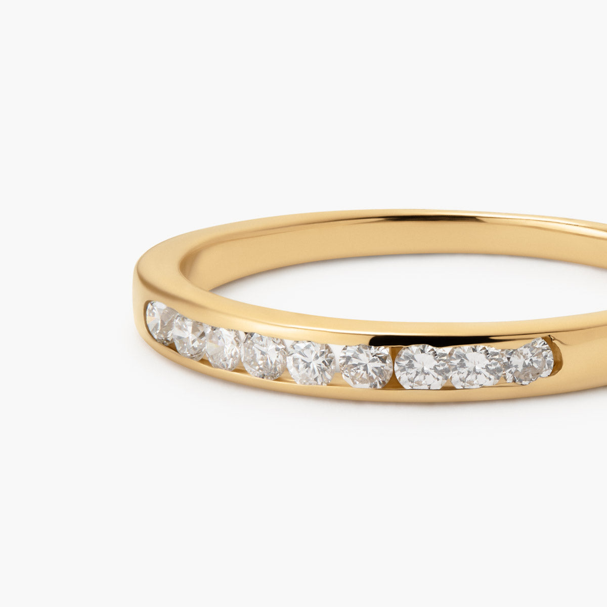 Anillo de oro 18K diamante natural 0.224 ct. METEOROIDS