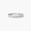 Anillo de oro blanco 18K diamante natural 0.15 ct. METEOROIDS