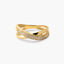 Anillo de oro 18K diamante natural 0.14 ct.