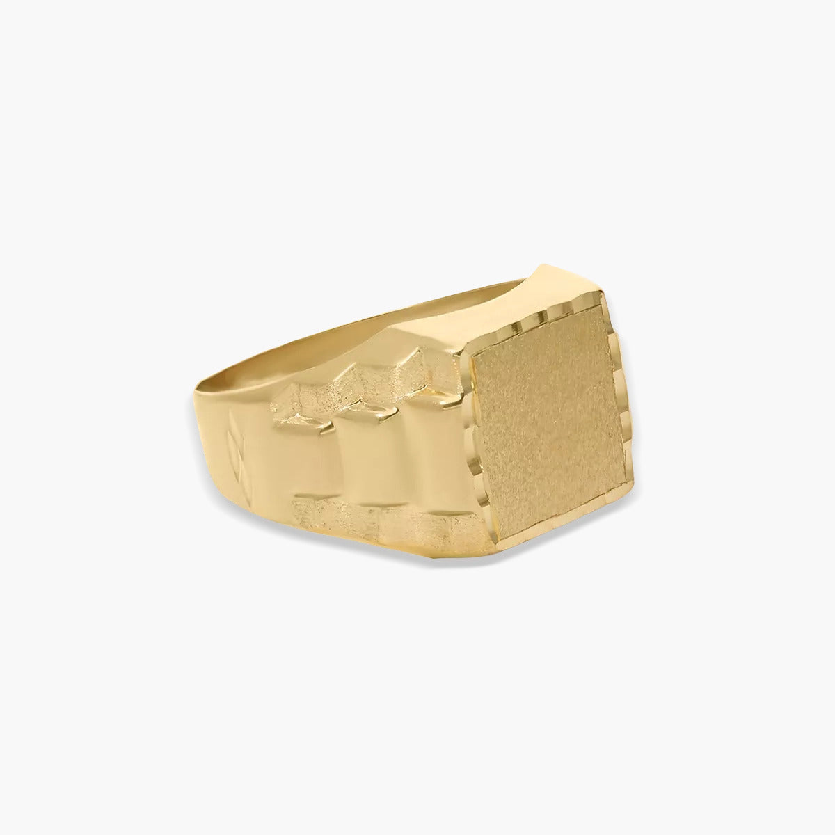 Sello cuadrado de oro 18K