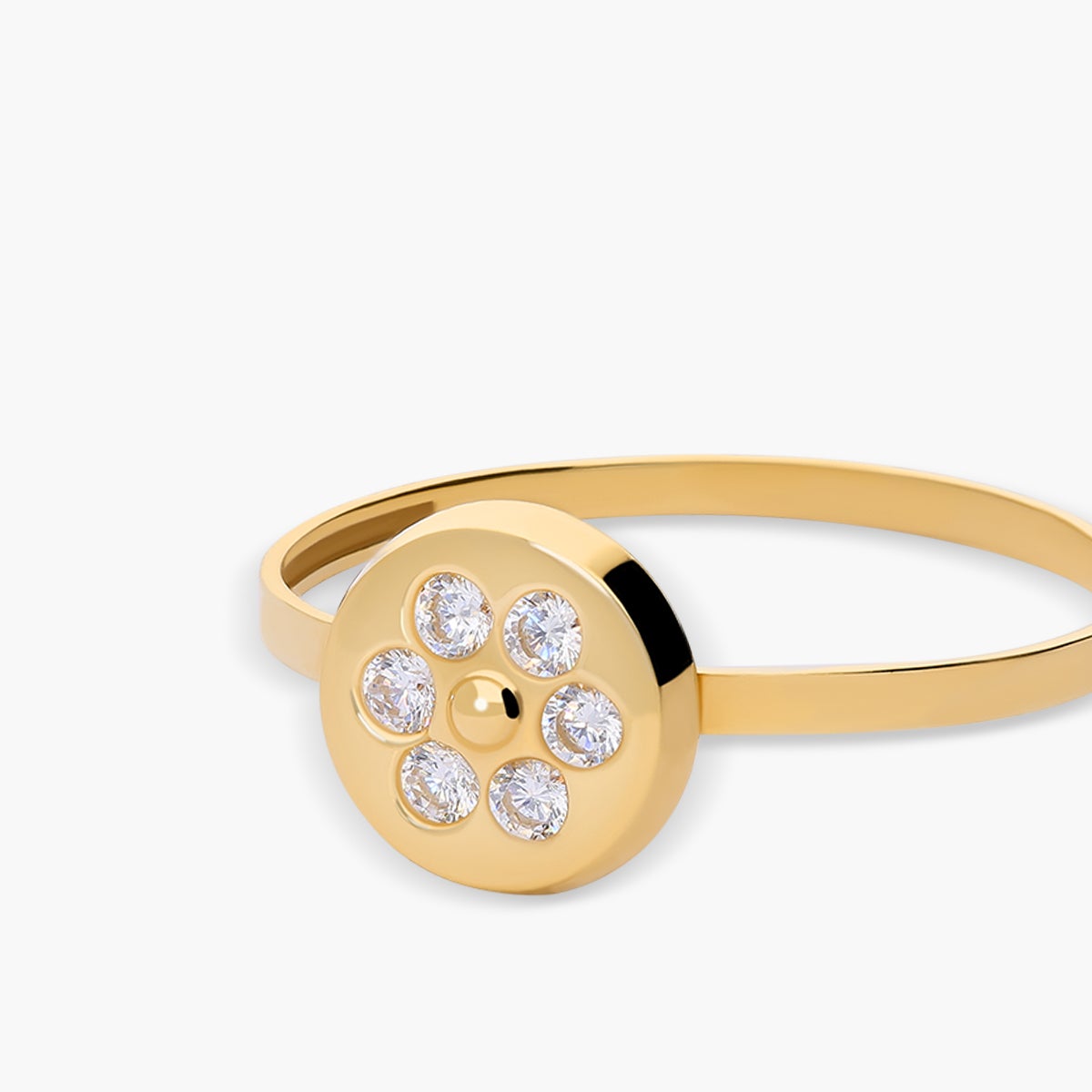 Anillo de oro 18K