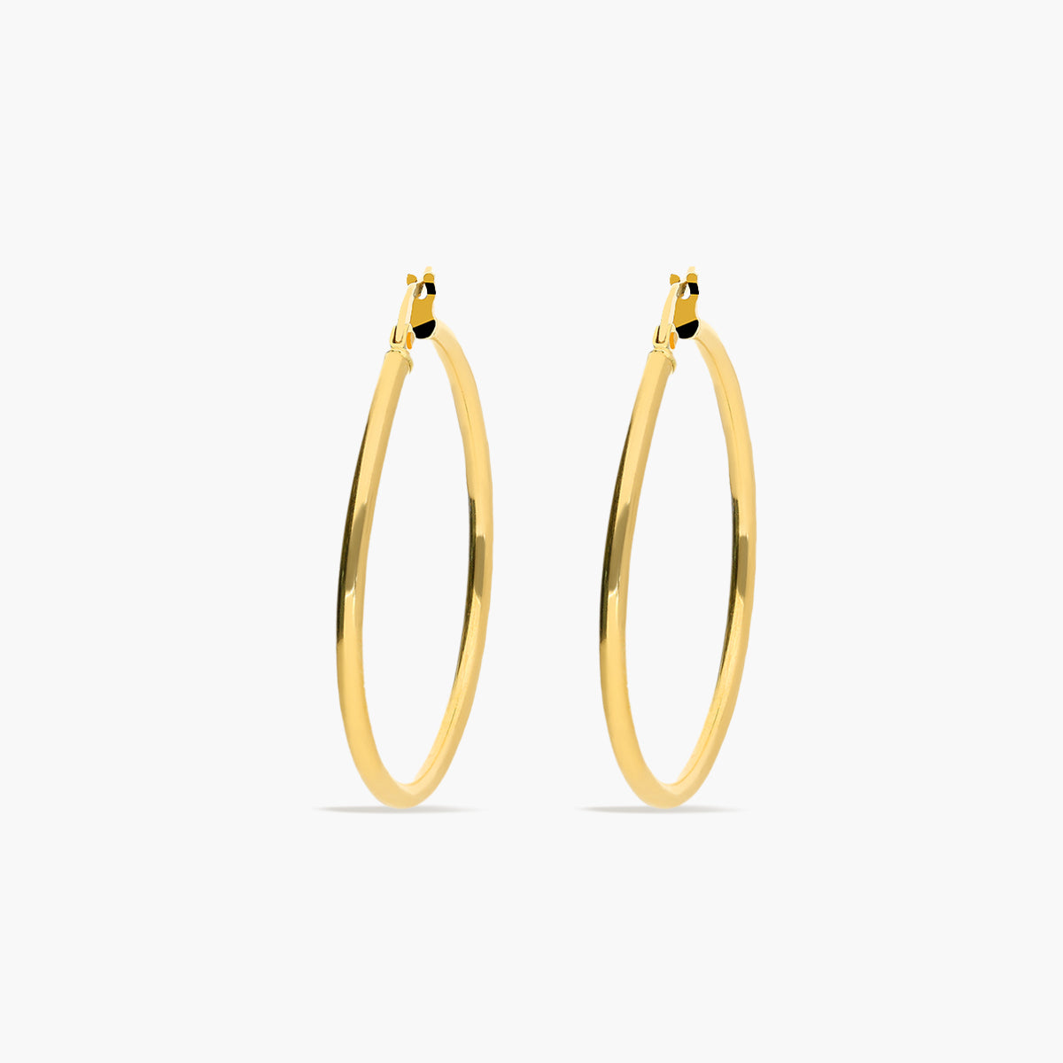 Pendientes de aro de oro 18K 45 mm PERPETUAL