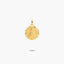 Medalla Virgen del Rocío de oro 18K 16 mm