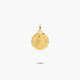 Medalla Virgen del Rocío de oro 18K 16 mm
