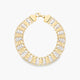 Pulsera de oro bicolor 18K 19 cm BACCARAT