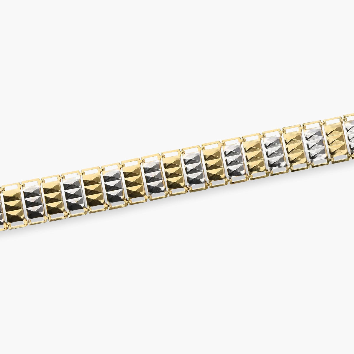 Two-tone 18ct gold bracelet 19 cm BACCARAT | JOSE LUIS Joyerías