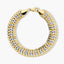 Pulsera de oro bicolor 18K 19 cm BACCARAT