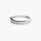 Anillo de oro blanco 18K 