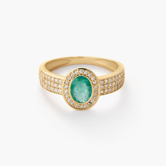 Anillo de oro 18K