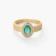 Anillo de oro 18K