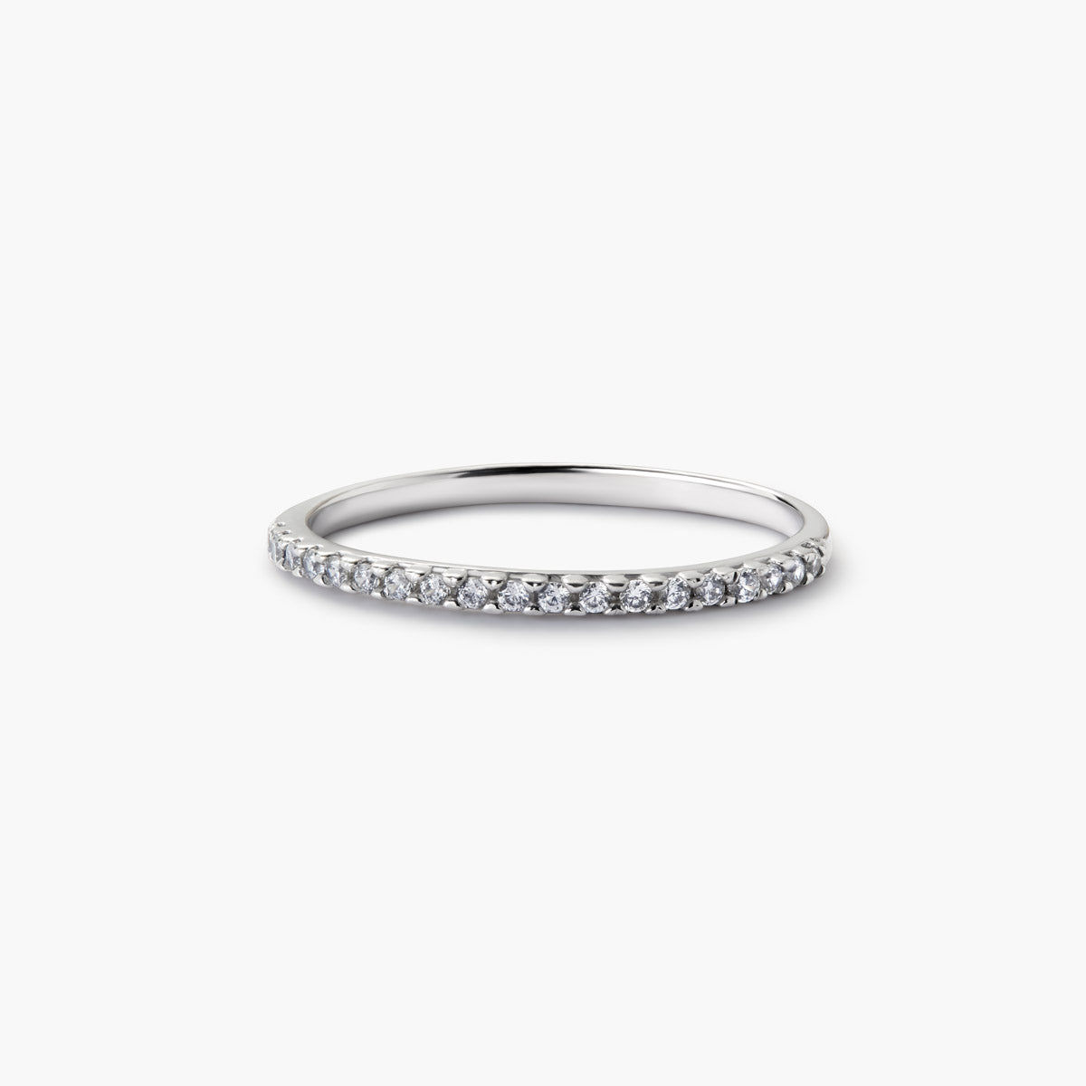 Anillo de oro blanco 18K STARFIELD