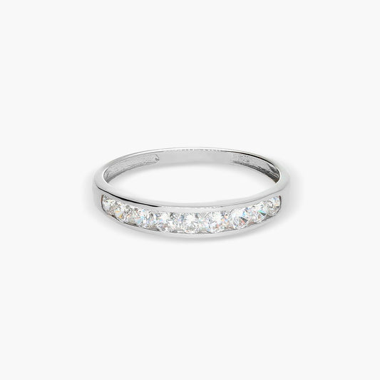 Anillo de oro blanco 18K ASTEROIDS