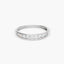 Anillo de oro blanco 18K ASTEROIDS