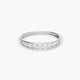 Anillo de oro blanco 18K ASTEROIDS