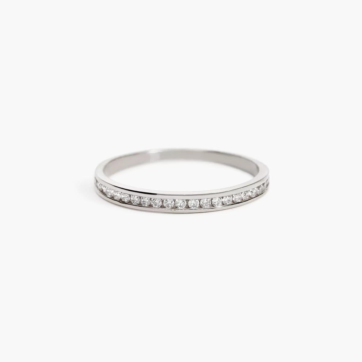 Anillo de oro blanco 18K ASTEROIDS