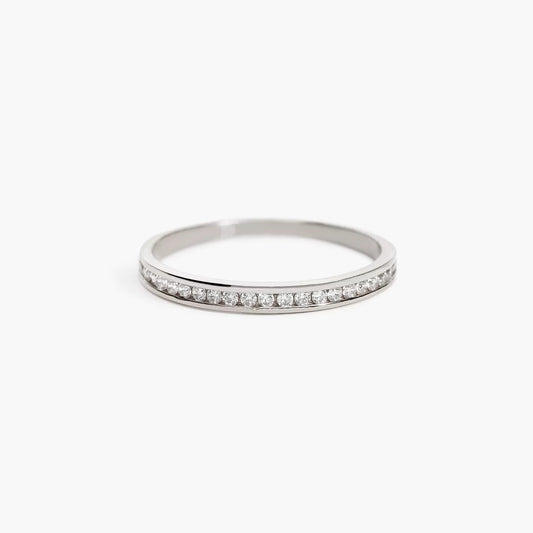 Anillo de oro blanco 18K ASTEROIDS