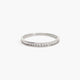 Anillo de oro blanco 18K ASTEROIDS