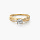 Anillo de oro 18K