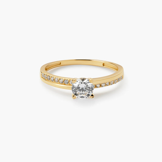 Anillo de oro 18K
