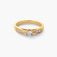 Anillo de oro 18K diamante natural 0.29 ct. COMET