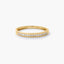 Anillo de oro 18K diamante natural 0.15 ct. METEOROIDS