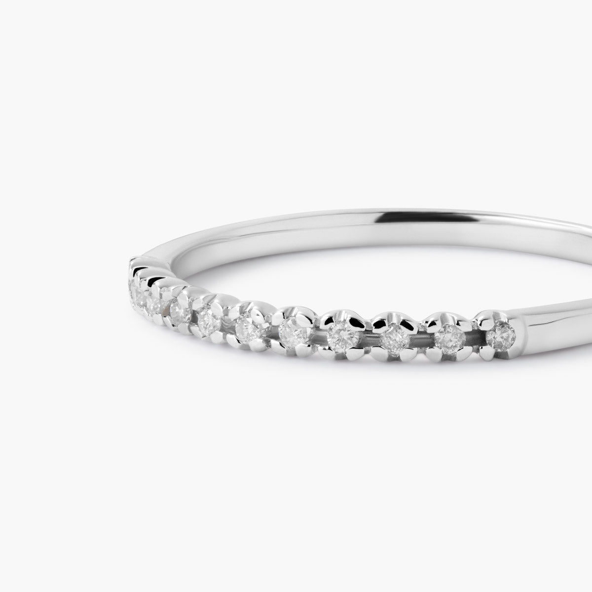Anillo diamante natural 0.07 ct. oro 18 quilates