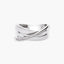 Anillo de oro blanco 18K diamante natural 0.125 ct. STARLACE