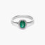 Anillo diamante natural 0.08 ct. oro 18 quilates