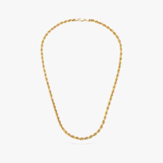 Gargantilla de oro 18K 60 cm THE ROPE