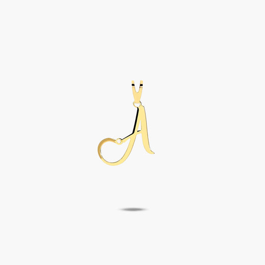 Colgante de oro 18K A MY INITIAL