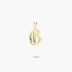 Colgante de oro 18K B MY INITIAL