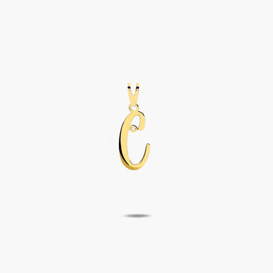 Colgante de oro 18K C MY INITIAL