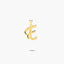 Colgante de oro 18K E MY INITIAL