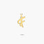 Colgante de oro 18K F MY INITIAL