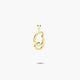 Colgante de oro 18K G MY INITIAL