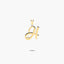 Colgante de oro 18K H MY INITIAL