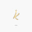 Colgante de oro 18K K MY INITIAL