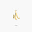 Colgante de oro 18K N MY INITIAL