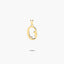 Colgante de oro 18K O MY INITIAL