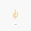 Colgante de oro 18K P MY INITIAL