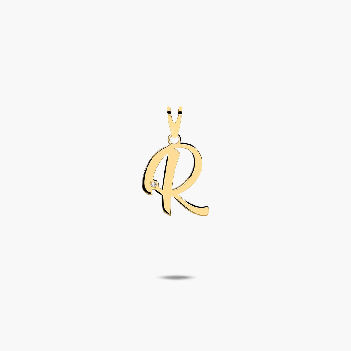 Colgante de oro 18K R MY INITIAL
