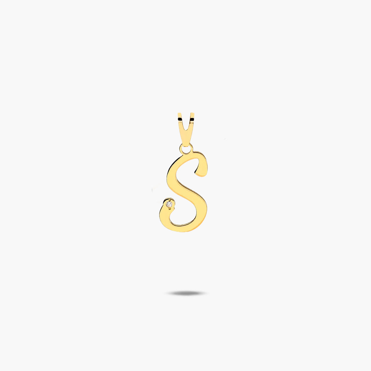Colgante de oro 18K S MY INITIAL