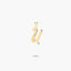 Colgante de oro 18K U MY INITIAL