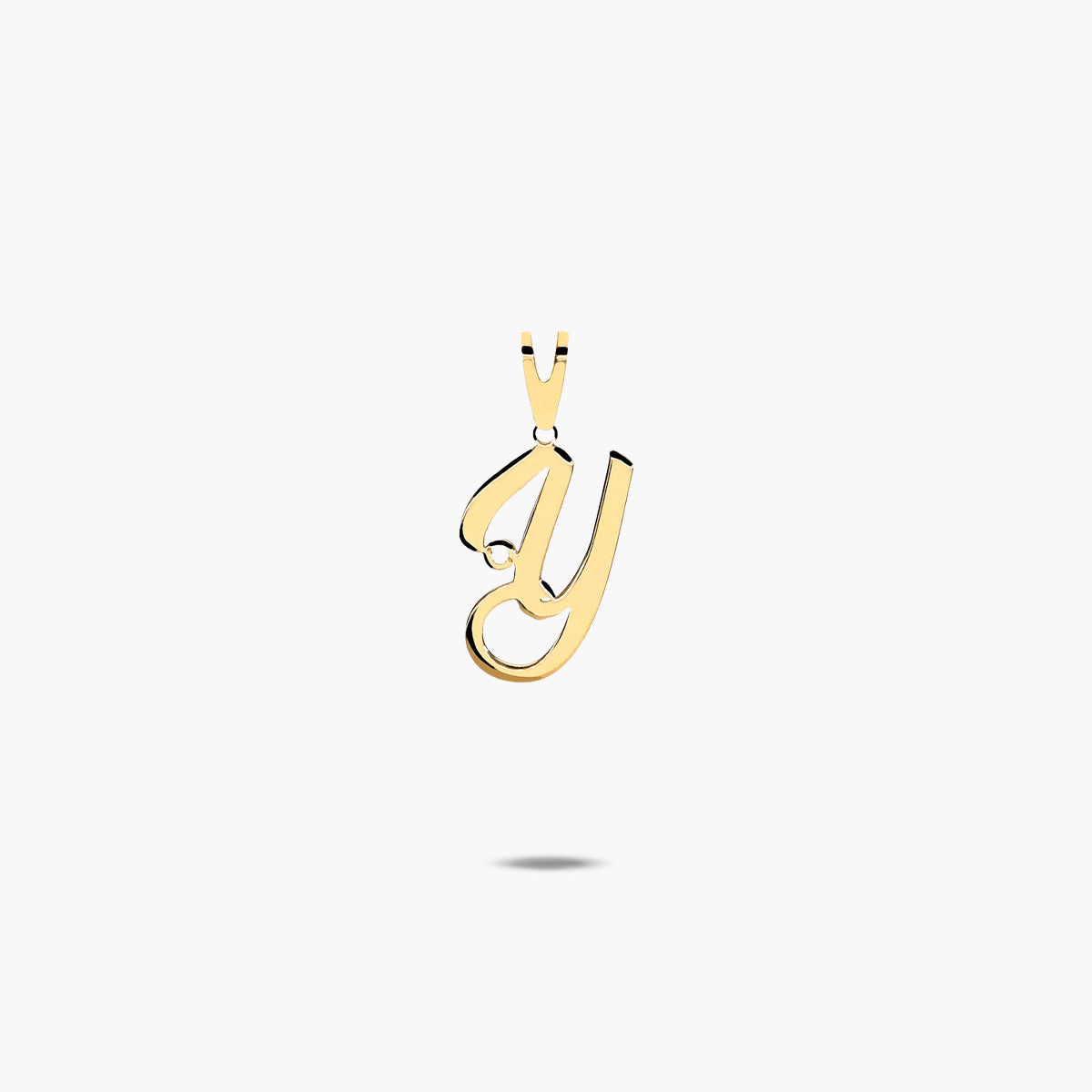 Colgante de oro 18K Y MY INITIAL