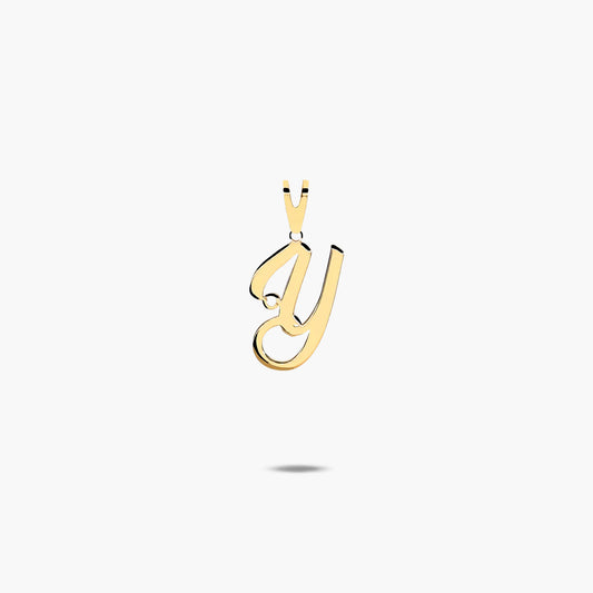 Colgante de oro 18K Y MY INITIAL