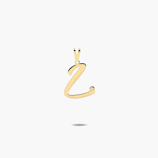 Colgante de oro 18K Z MY INITIAL
