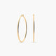 Pendientes de aro de oro 18K 55 mm PERPETUAL