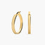 Pendientes de aro de oro 18K 30 mm ESTORIL